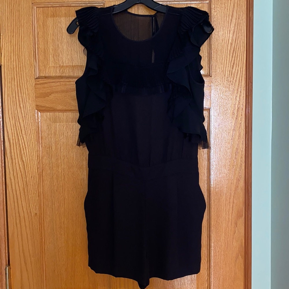 Bcbg Ruffled Romper - image 1